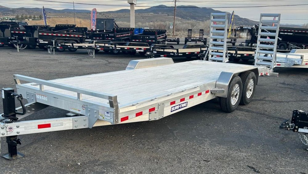 7x22 Sure-Trac Aluminum Implement Utility Trailer (14K)