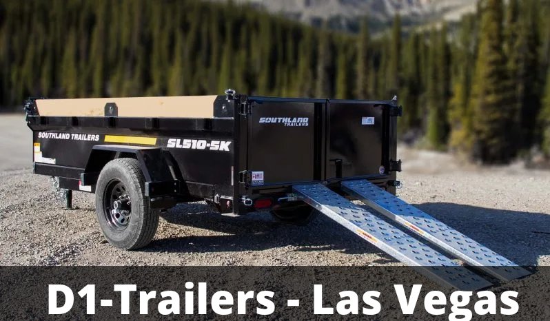 5x10 Southland Dump Trailer - 5K GVWR