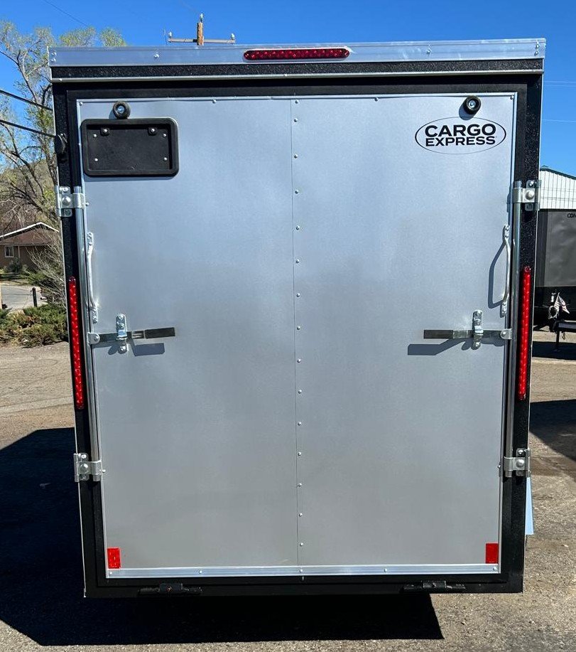 6x12 EX DLX Flat Top V-Nose Enclosed Trailer - 3K GVWR | Carson City, NV