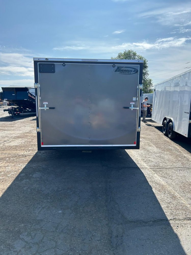 8.5x24 Formula Traverse Flat Top V-Nose Car Hauler - 10K GVWR