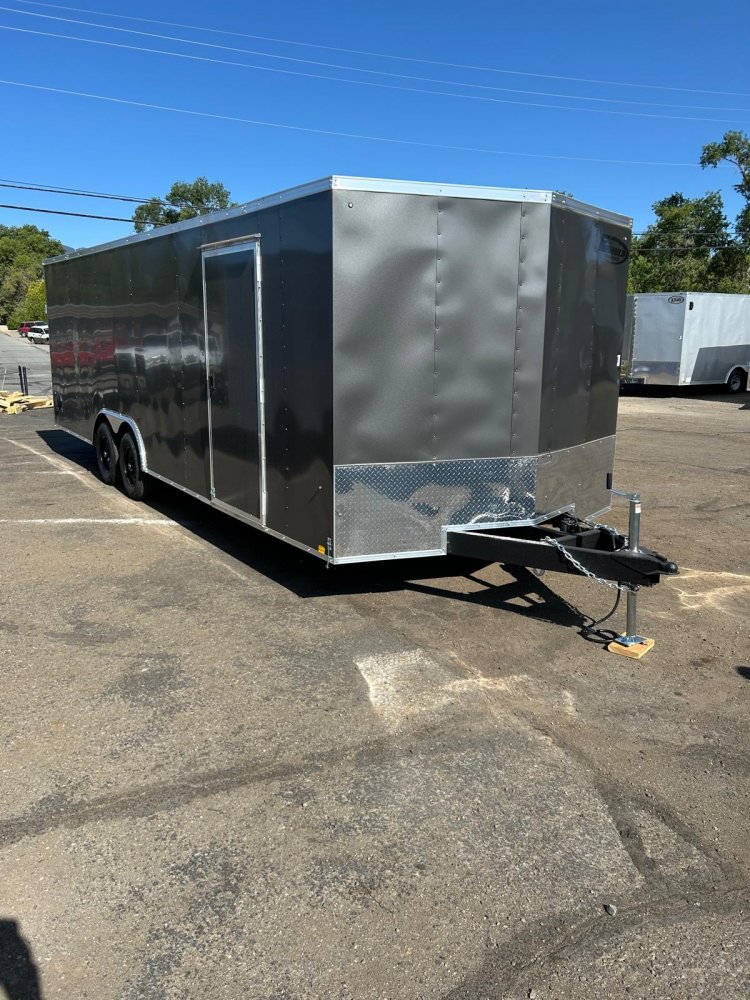 8.5x24 Formula Traverse Flat Top V-Nose Car Hauler - 10K GVWR