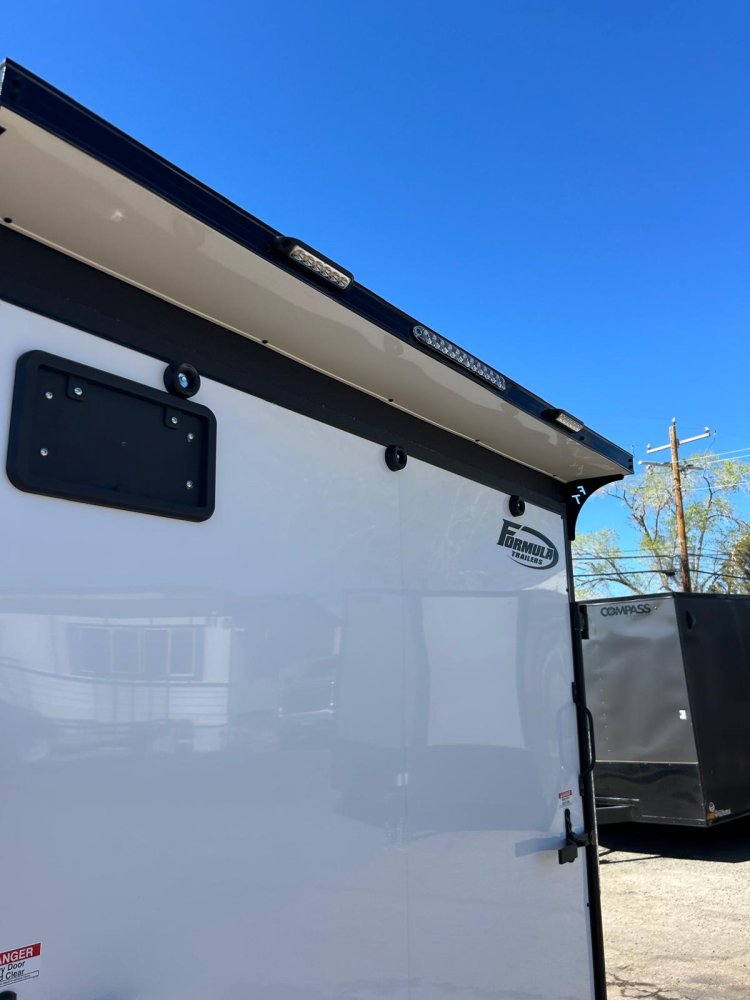 7x14 Traverse Flat Top V-Nose Enclosed Trailer - 7K GVWR | Carson City, NV