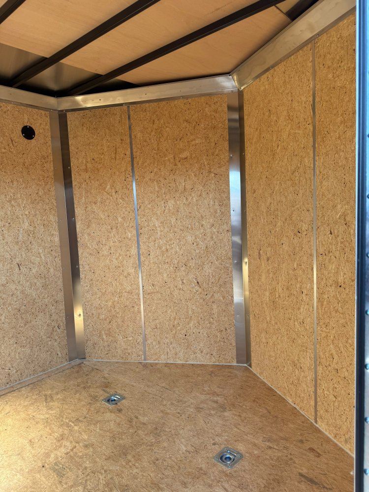 2027 LOOK 8.5 x 20 Element SE Flat Top Sloped V-Nose Enclosed Trailer - White