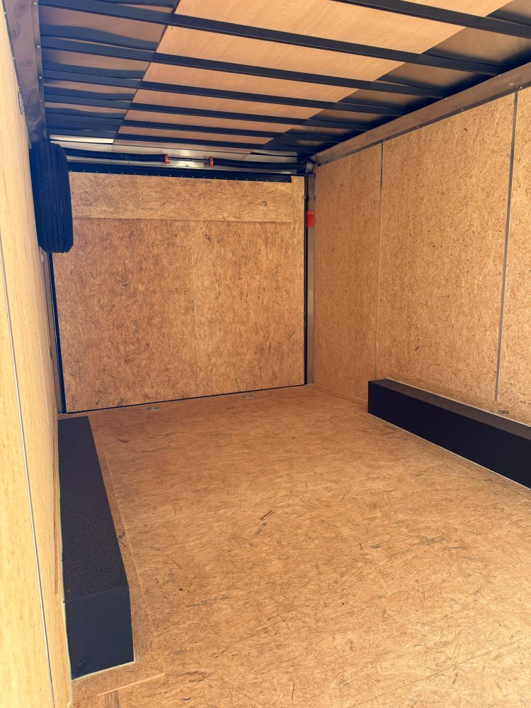 2027 LOOK 8.5 x 20 Element SE Flat Top Sloped V-Nose Enclosed Trailer - White