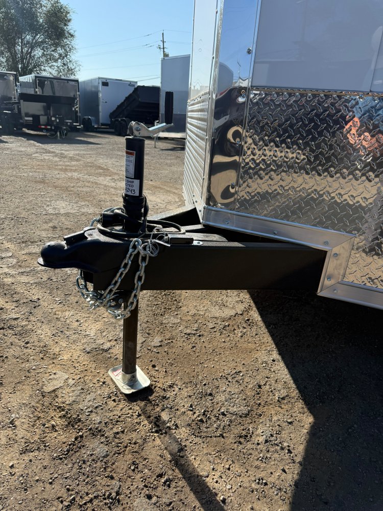 2027 LOOK 8.5 x 20 Element SE Flat Top Sloped V-Nose Enclosed Trailer - White
