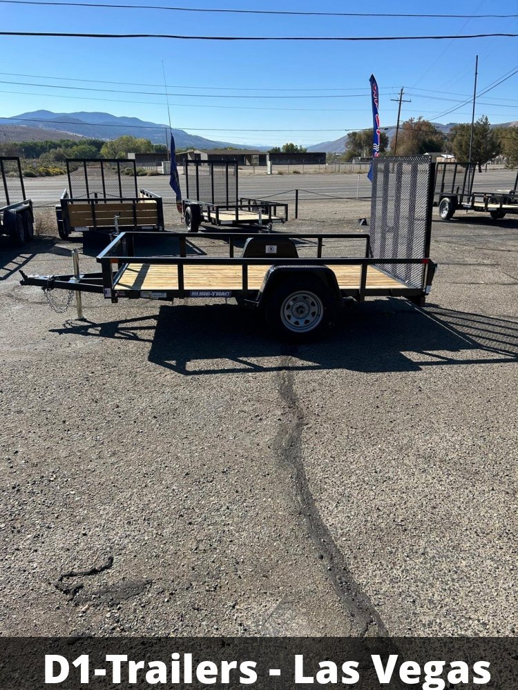 6 x 10 Tube Top Utility Trailer, 3K Idler