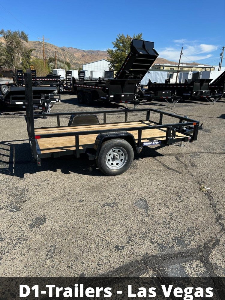 6 x 10 Tube Top Utility Trailer, 3K Idler
