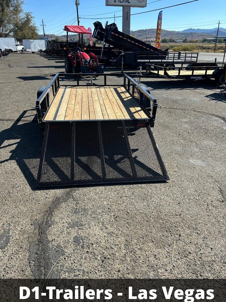 6 x 10 Tube Top Utility Trailer, 3K Idler