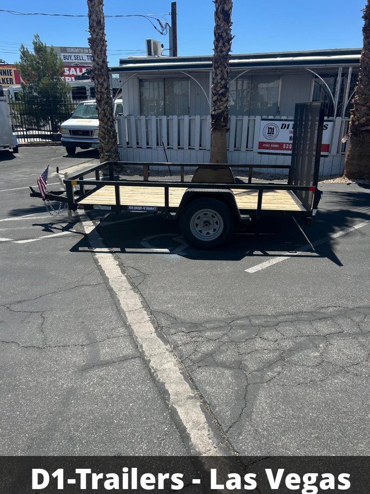 6 x 10 Tube Top Utility Trailer, 3K Idler
