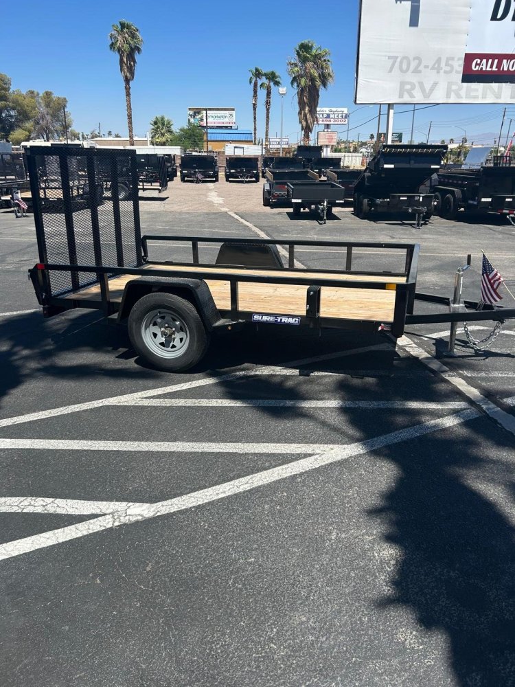 6 x 10 Tube Top Utility Trailer, 3K Idler