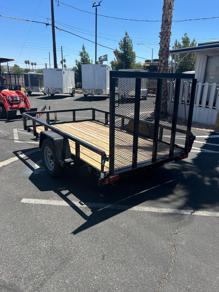 6 x 10 Tube Top Utility Trailer, 3K Idler