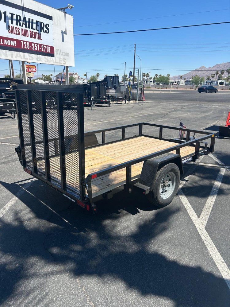 6 x 10 Tube Top Utility Trailer, 3K Idler