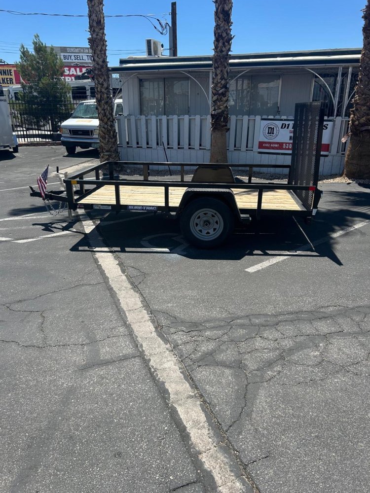 6 x 10 Tube Top Utility Trailer, 3K Idler