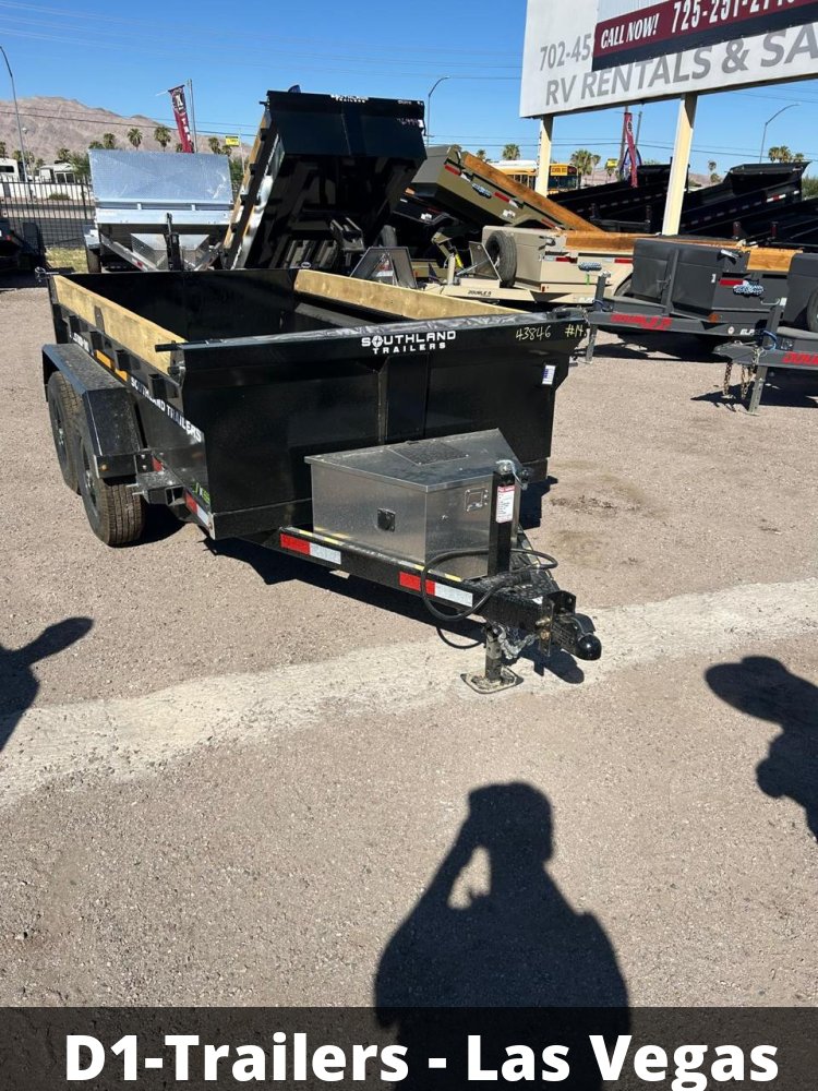 5x10 Southland Dump Trailer - 10K GVWR