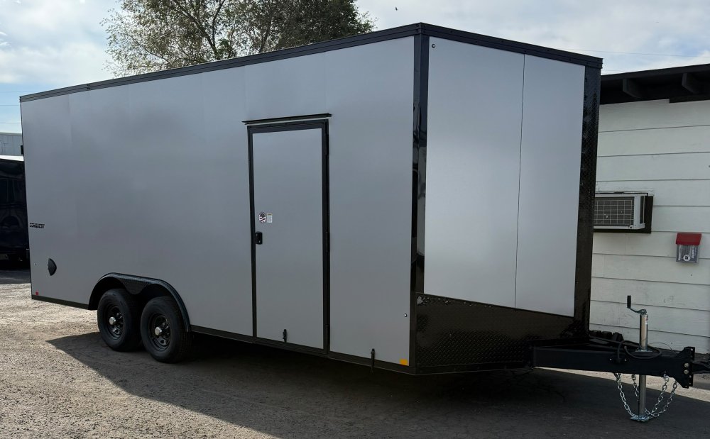 2027 LOOK Conquest SE 8.5x20 Enclosed Cargo Trailer - Silver/Black