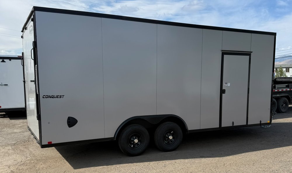 2027 LOOK Conquest SE 8.5x20 Enclosed Cargo Trailer - Silver/Black