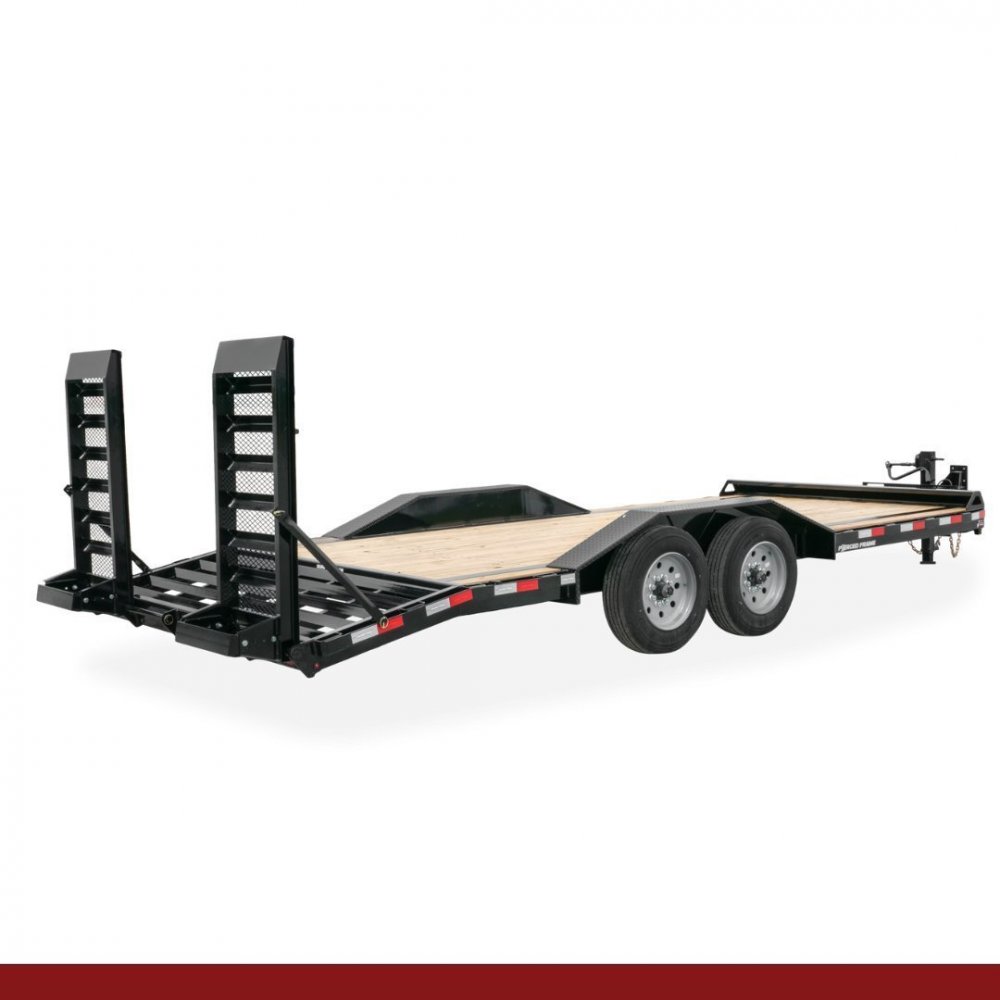 19' + 3' 22K Sure-Trac Equipment - PRO SERIES FULL-WIDTH IMPLEMENT EQUIPMENT TRAILERS