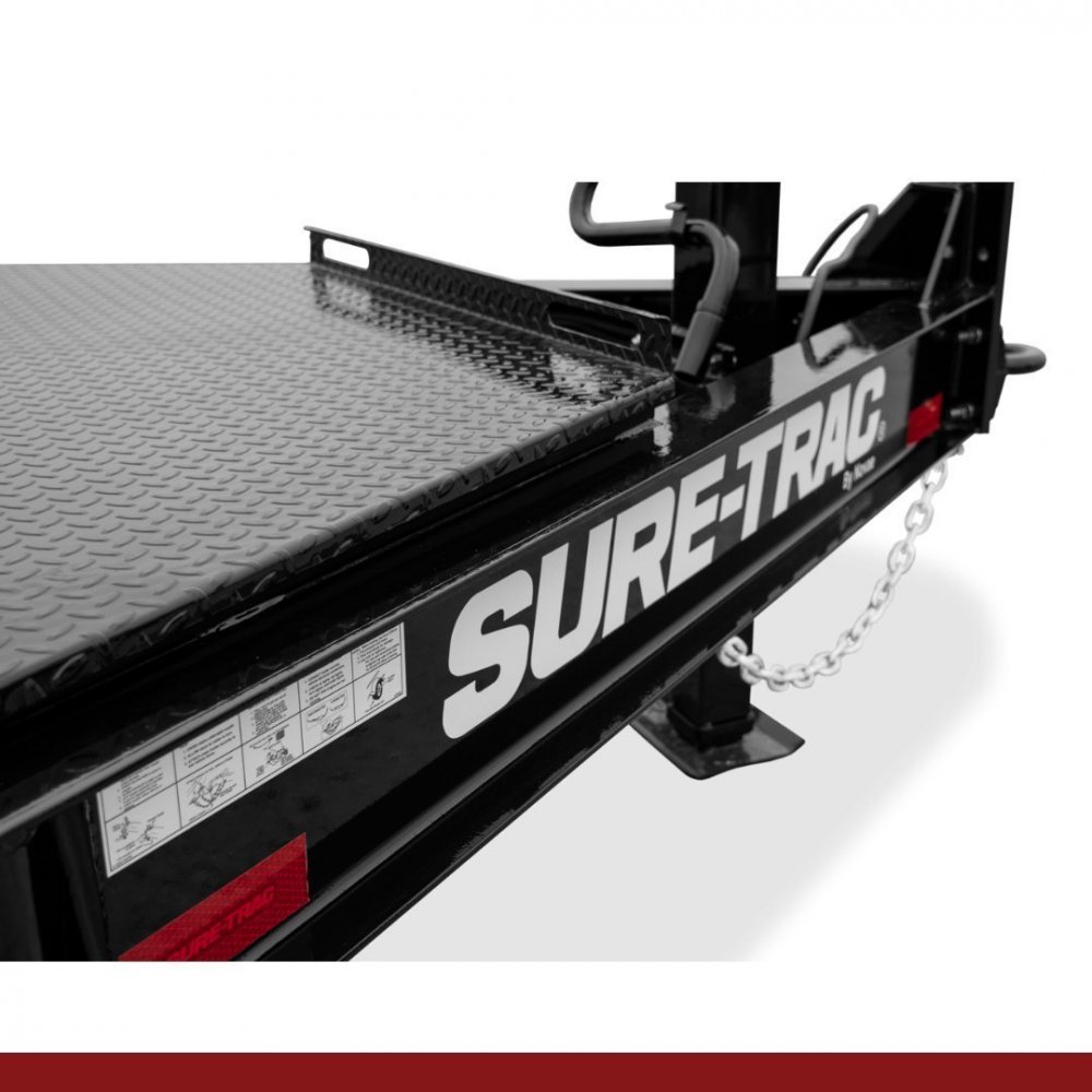 19' + 3' 22K Sure-Trac Equipment - PRO SERIES FULL-WIDTH IMPLEMENT EQUIPMENT TRAILERS