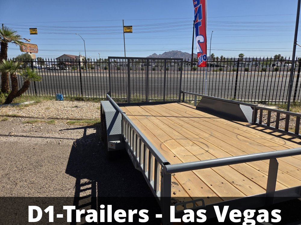7x14 Double A Excel Series - 7K GVWR Utility Trailer