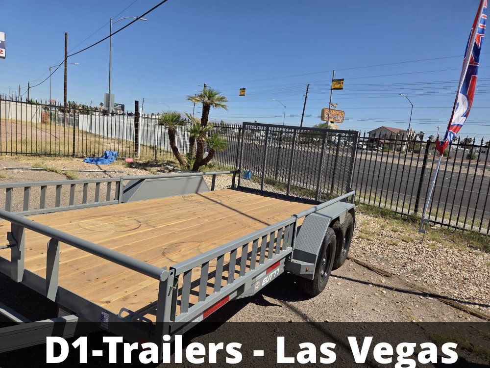 7x14 Double A Excel Series - 7K GVWR Utility Trailer