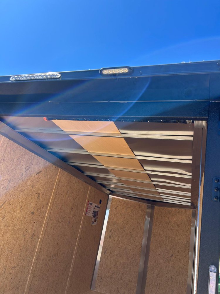 7x14 Traverse Flat Top V-Nose Enclosed Trailer All Black - 7K GVWR | Carson City, NV