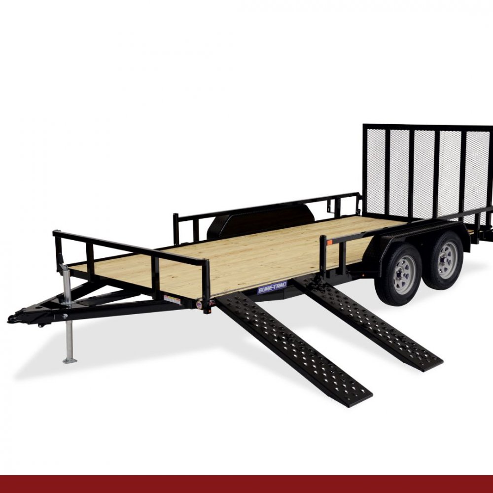 7x14 Sure-Trac Utility - Tandem Axle ATV