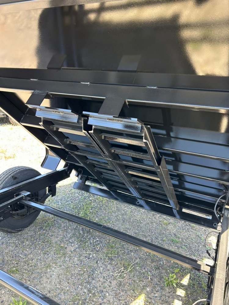 6 x 12 Sure-Trac - SD Low Profile Hydraulic Dump Trailer 10k