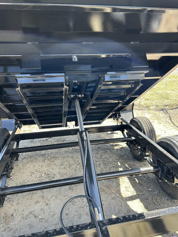 6 x 12 Sure-Trac - SD Low Profile Hydraulic Dump Trailer 10k