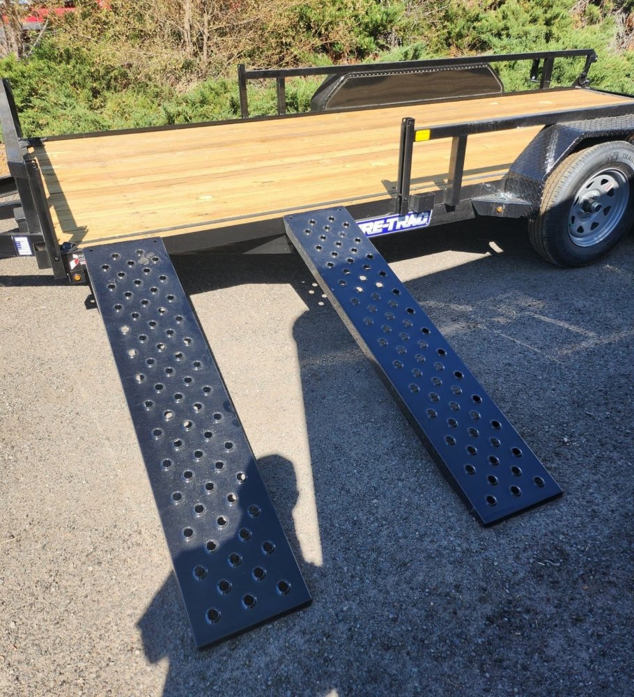 7x16 Sure-Trac Tube Top ATV Utility Trailer 7K