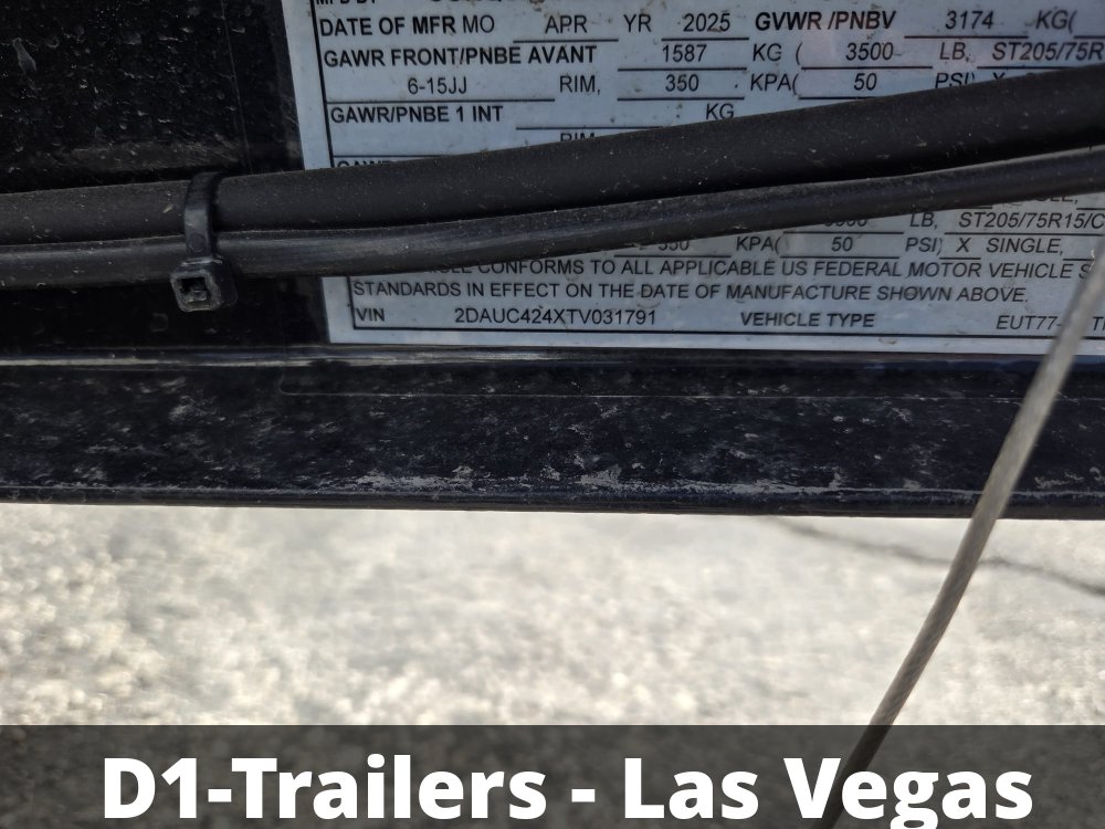 7x16 Double A Excel Series - 7K GVWR Utility Dump Trailer