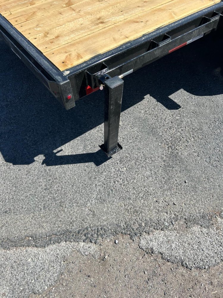 8.5x18 Southland Low Boy Tandem Axle Beavertail Equipment Trailer - 11K GVWR