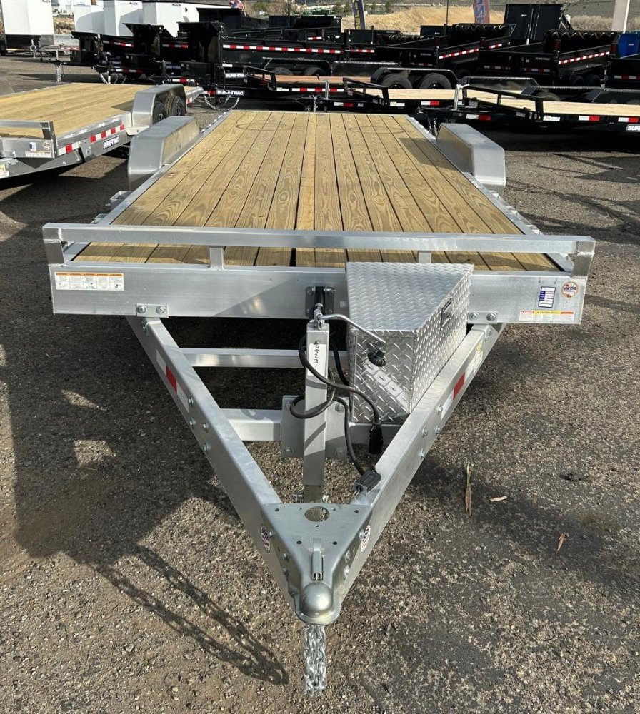 7x20 Sure-Trac Aluminum Power Tilt Trailer - 14K GVWR