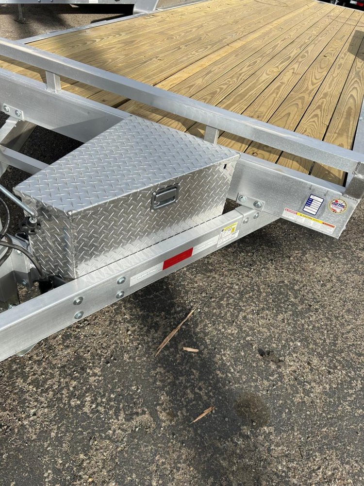 7x20 Sure-Trac Aluminum Power Tilt Trailer - 14K GVWR