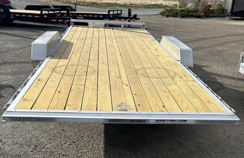 7x20 Sure-Trac Aluminum Power Tilt Trailer - 14K GVWR