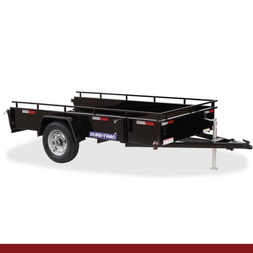 5x8 Sure-Trac Utility - STEEL HIGH SIDE (SA)