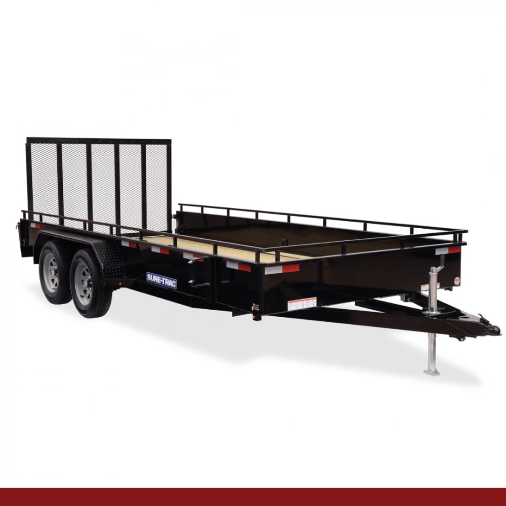 5x8 Sure-Trac Utility - STEEL HIGH SIDE (SA)