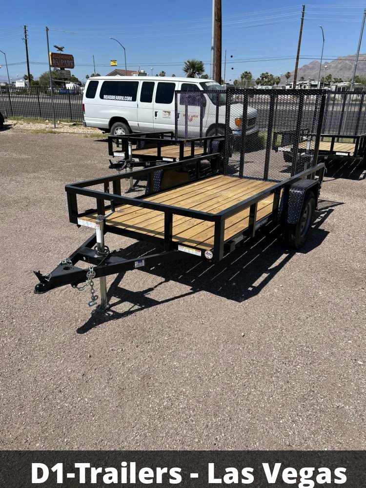 5 x 10 Tube Top Utility Trailer, 3K Idler