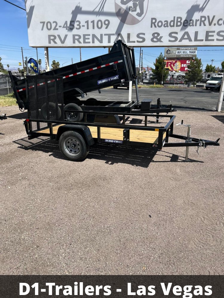 5 x 10 Tube Top Utility Trailer, 3K Idler
