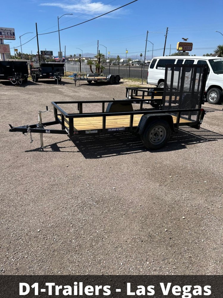 5 x 10 Tube Top Utility Trailer, 3K Idler