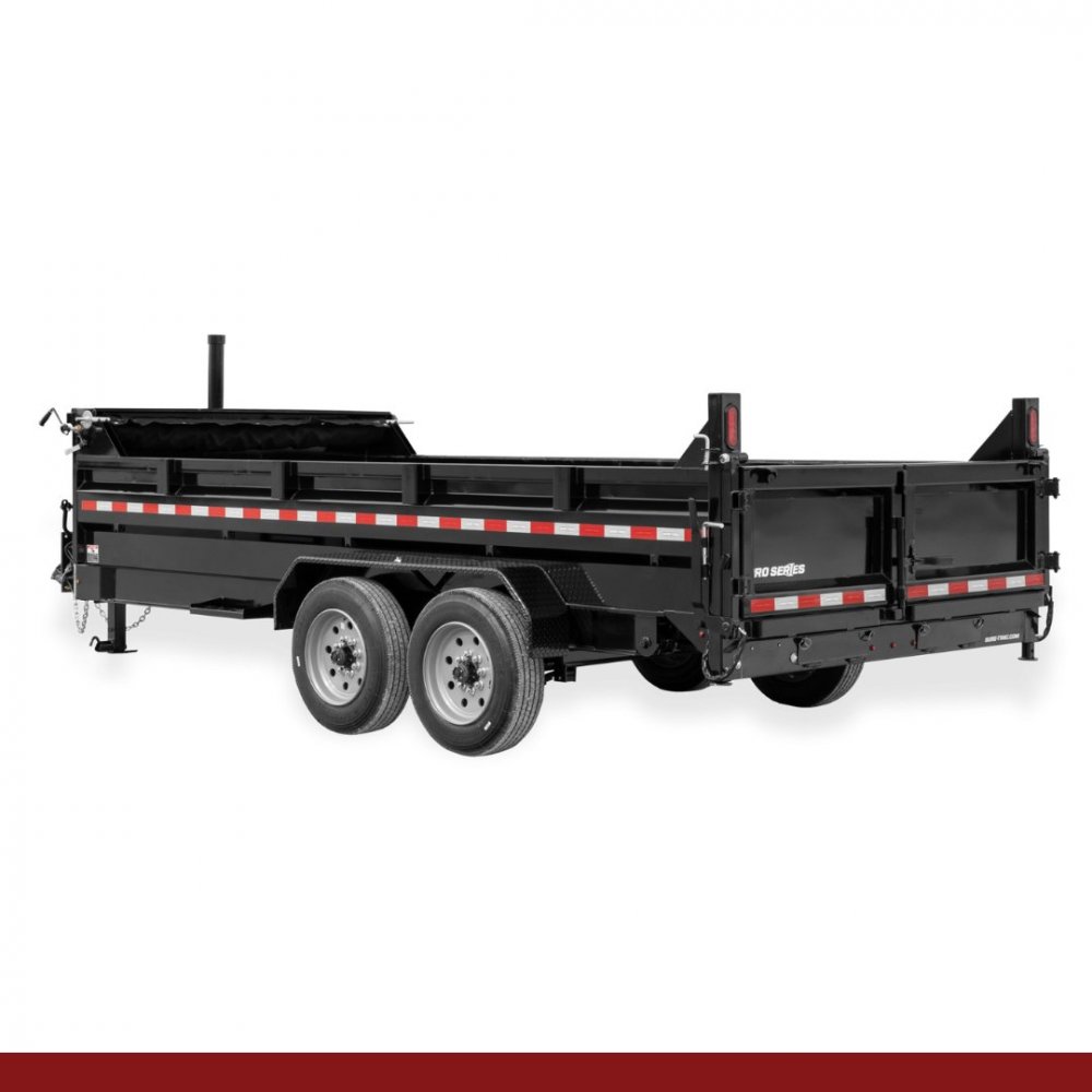 7 X 14 Sure-Trac Pro Series Telescopic Dump Trailer 15.4K