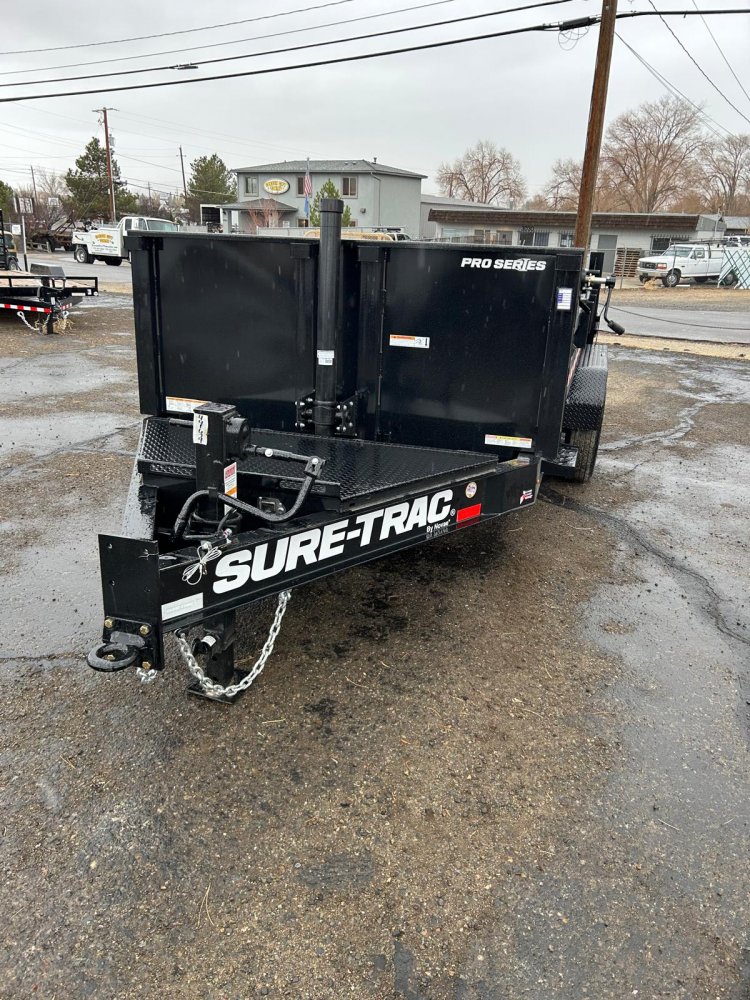 7 X 14 Sure-Trac Pro Series Telescopic Dump Trailer 15.4K