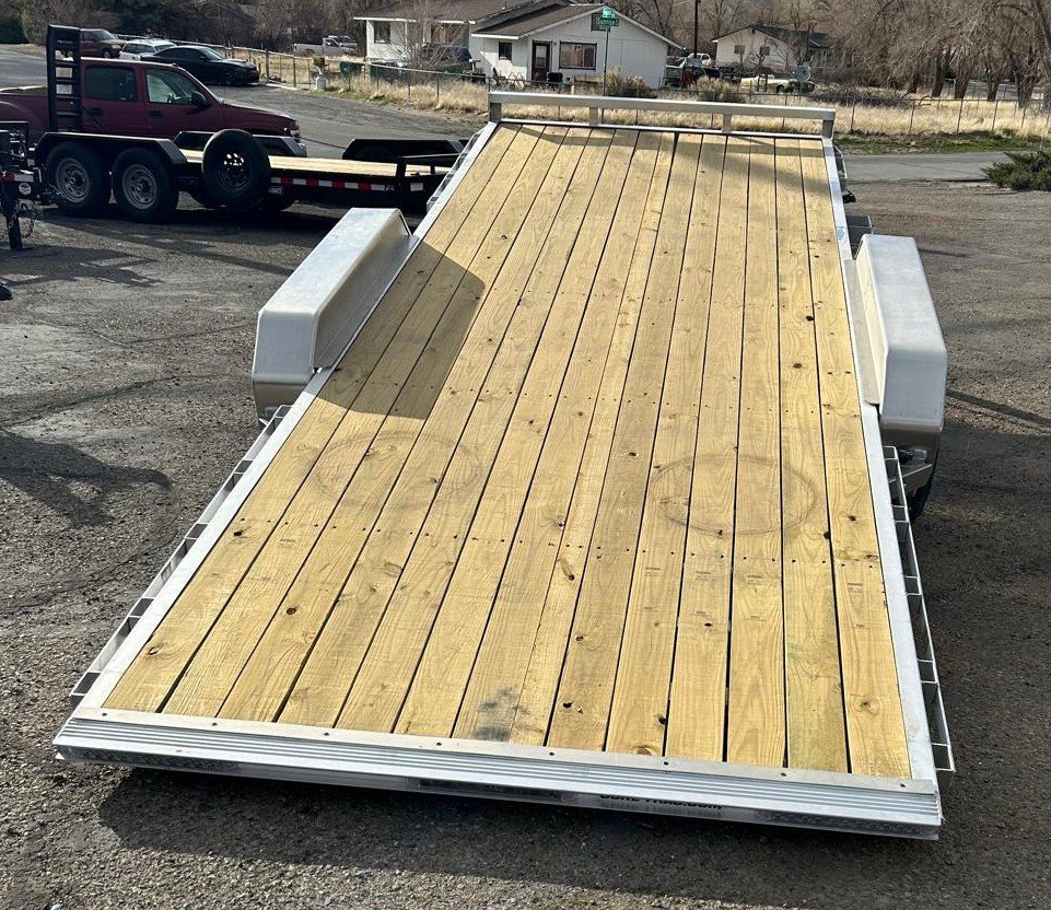 7x20 Sure-Trac Aluminum Power Tilt Trailer - 14K GVWR
