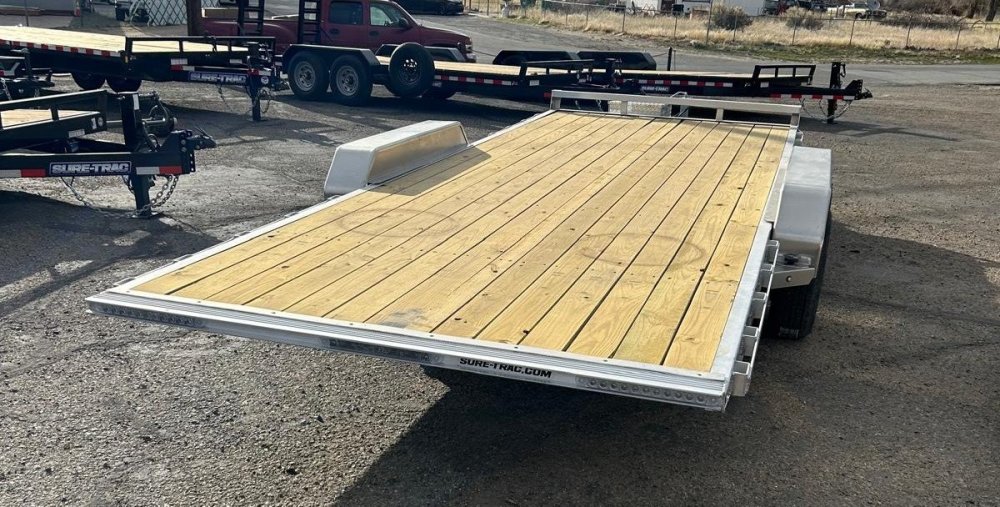 7x20 Sure-Trac Aluminum Power Tilt Trailer - 14K GVWR