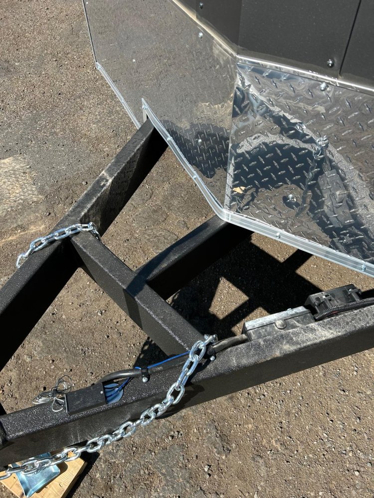 8.5x24 Traverse Flat Top V-Nose Car Hauler - Charcoal | 10K GVWR | D1 Trailers Carson City, NV