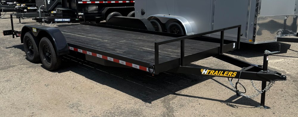 H Trailers of California 7x18 7K Car Hauler