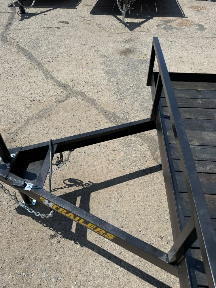 H Trailers of California 7x18 7K Car Hauler