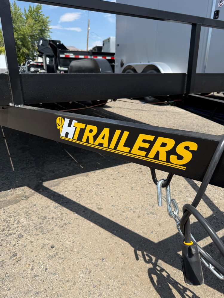 H Trailers of California 7x18 7K Car Hauler