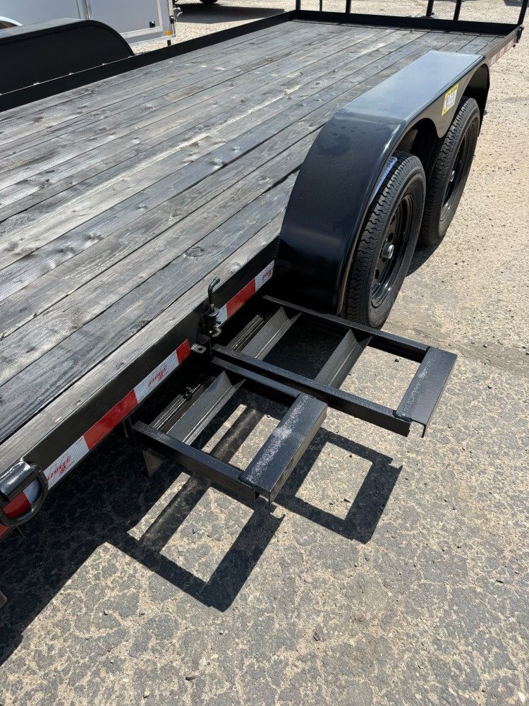 H Trailers of California 7x18 7K Car Hauler