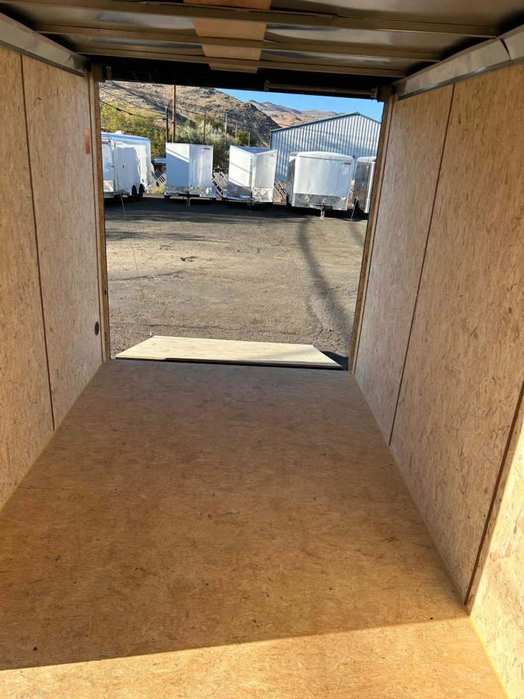 7x14 Mirage XE Flat Top V-Nose Enclosed Cargo Trailer - (+6" height)