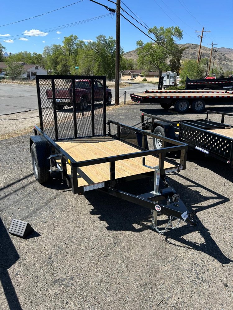 5x8 Sure-Trac Tube Top Utility Trailer 3K GVWR